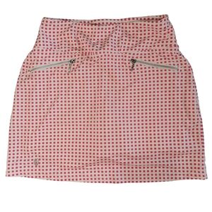 GG Blue Harlo Luxe Sport Skirt in Pink Mosaic Golf Tennis Pickleball - Sz XS